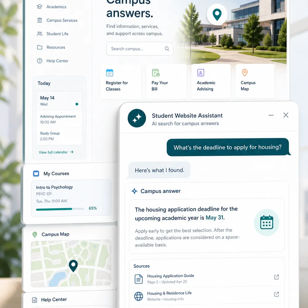 Student Website Assistant