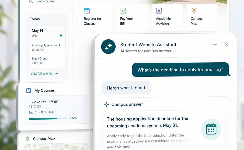 Student Website Assistant build